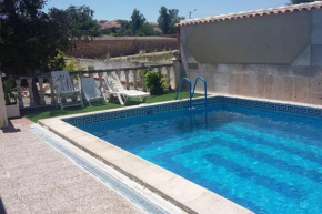 Comfortable Chalet in La Almarcha with Private Pool